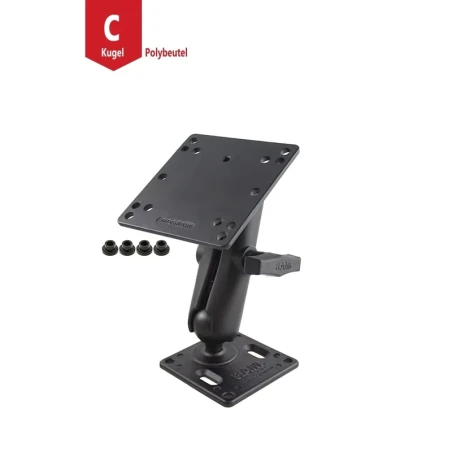 VESA set - VESA plate (75x75 mm hole pattern) centre connecting arm, VESA plate (75x75 and 100x100 mm hole pattern)