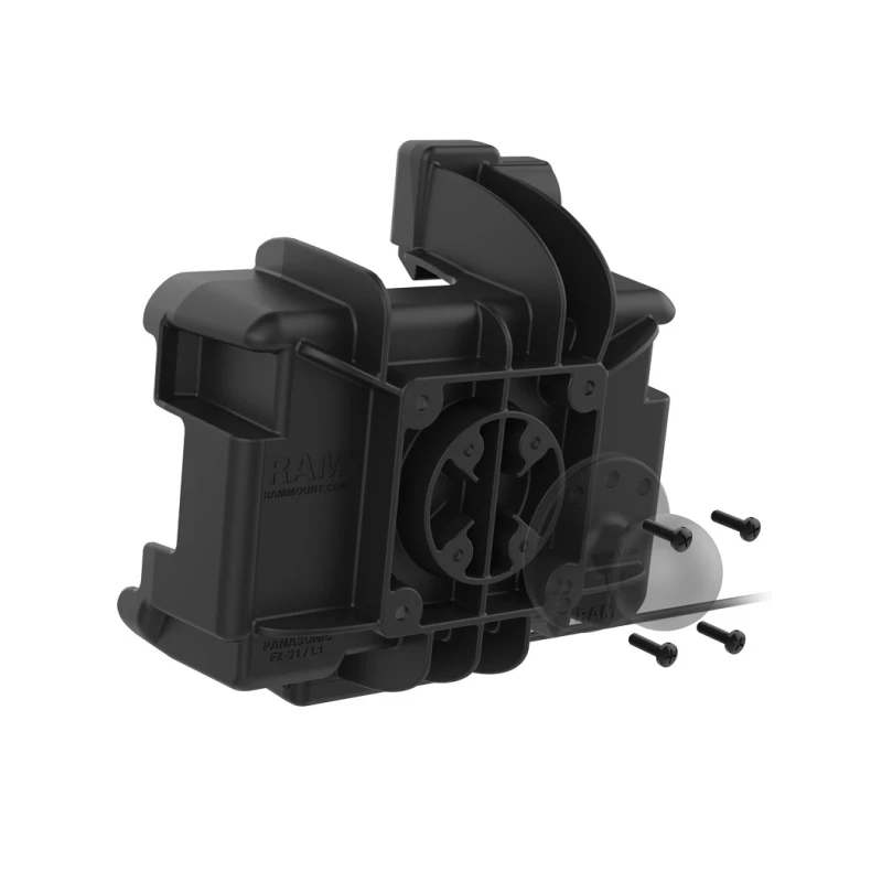 Form-Fit Halteschale für Panasonic FZ-S1 & FZ-L1 - Stromanbindung, AMPS 4-Loch- / VESA 75x75 Aufnahme