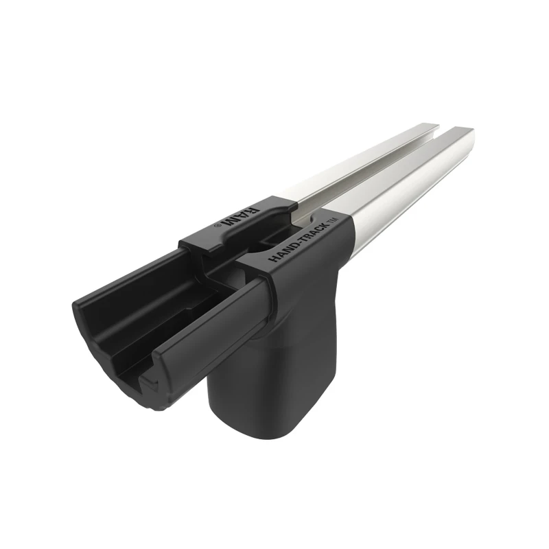 Hand-track extension - aluminium rail incl. plug-in connection, internal length 152.4 mm (6 inches), anodised