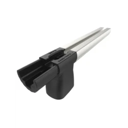 Hand-track extension - aluminium rail incl. plug-in connection, internal length 203.2 mm (8 inch), anodised