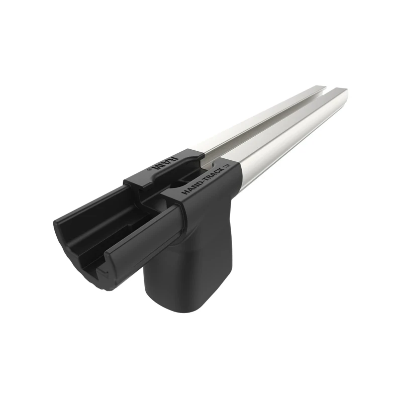 Hand-track extension - aluminium rail incl. plug-in connection, internal length 203.2 mm (8 inch), anodised