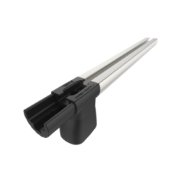 Hand-Track Erweiterung - Aluminium-Schiene inkl. Steckverbindung, Innenlänge 304,8 mm (12 Zoll), eloxiert