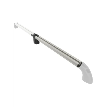 Hand-track extension - aluminium rail incl. plug-in connection, internal length 381 mm (15 inch), anodised