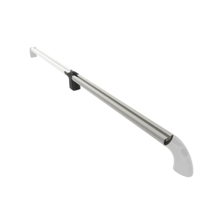 Hand-track extension - aluminium rail incl. plug-in connection, internal length 457.2 mm (18 inch), anodised