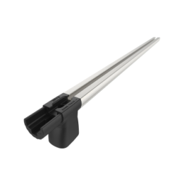 Hand-Track Erweiterung - Aluminium-Schiene inkl. Steckverbindung, Innenlänge 762 mm (30 Zoll), eloxiert