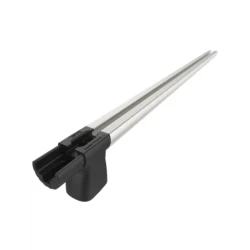 Hand-track extension - aluminium rail incl. plug-in connection, internal length 762 mm (30 inch), anodised