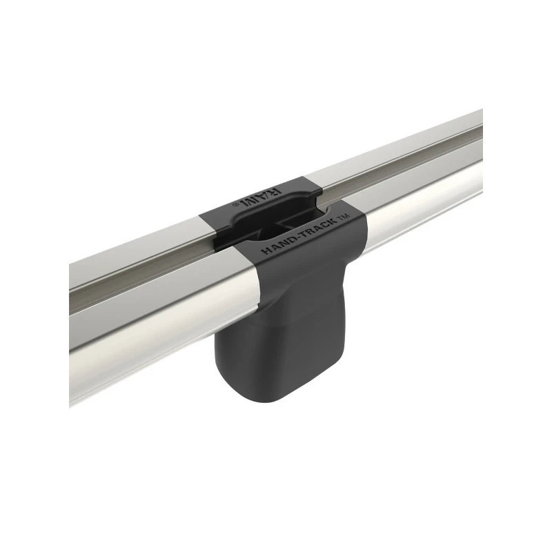 Hand-track extension - aluminium rail incl. plug-in connection, internal length 762 mm (30 inch), anodised