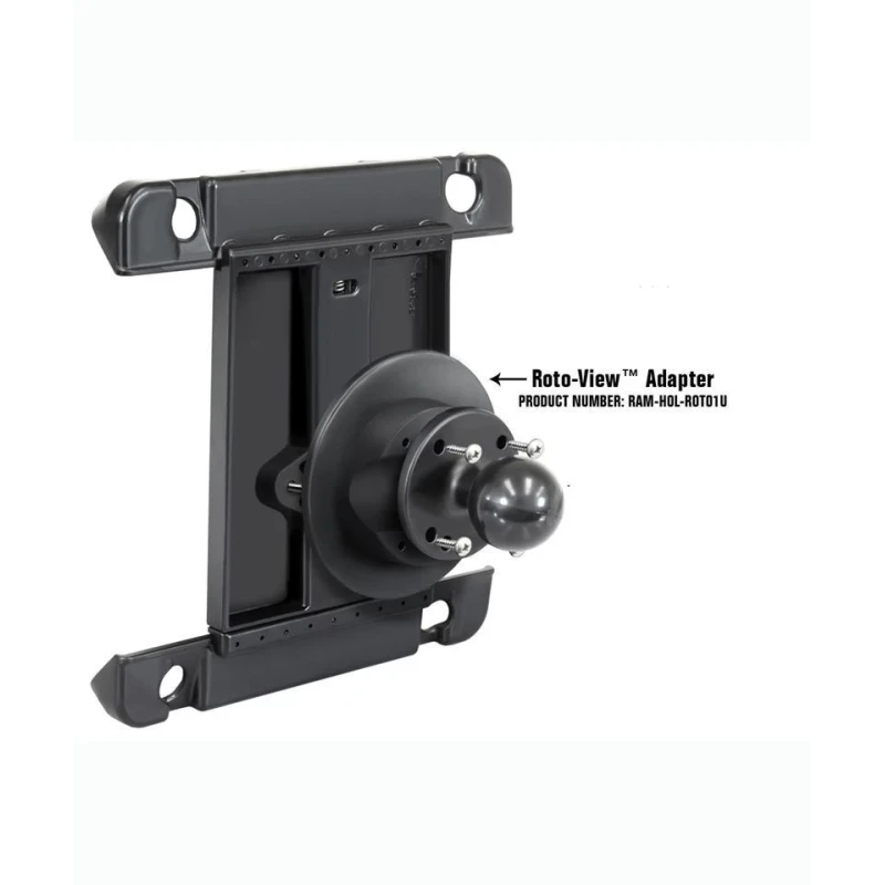 Roto-View - Drehbare Adapterplatte für Gerätehalteschalen