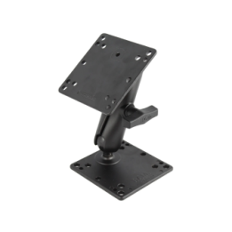 VESA-Set - 2x VESA-Platte (75x75 u. 100x100 mm Lochraster), mittlerer Verbindungsarm