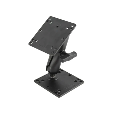 VESA-Set - 2x VESA-Platte (75x75 u. 100x100 mm Lochraster), mittlerer Verbindungsarm