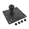 VESA plate (75x75 and 100x100 mm hole pattern) - (1.5 inch)