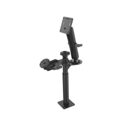 Tele-Pole Standfuss (9 Zoll) mit Schwenkarm -  (1,5 Zoll), AMPS-Anbindung, VESA 75x75 mm