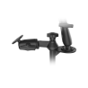 Tele-Pole stand (9 inch) with swivel arm - (1.5 inch), AMPS connection, VESA 75x75 mm