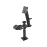 Tele-Pole stand (5 inch) with swivel arm - (1.5 inch), AMPS connection, VESA 75x75 mm