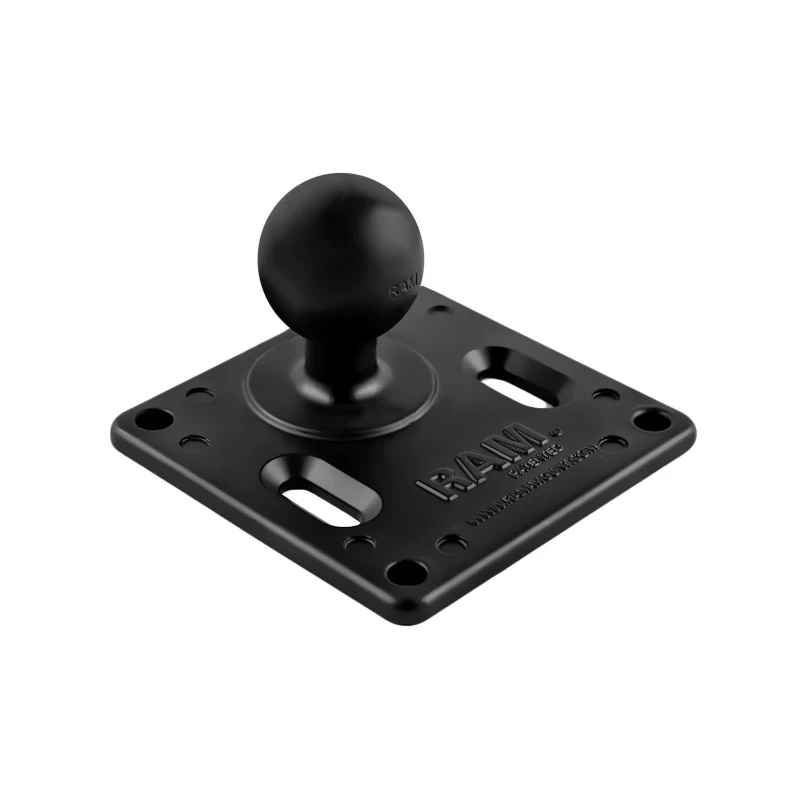 VESA-Platte (75x75 mm Lochraster) mit  (1,5 Zoll) - Stahl verstärkt