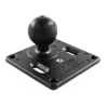 VESA plate (75x75 mm hole pattern) with (1.5 inch) - with extra hole