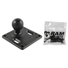 VESA plate (75x75 mm hole pattern) with (1.5 inch) - with screw set