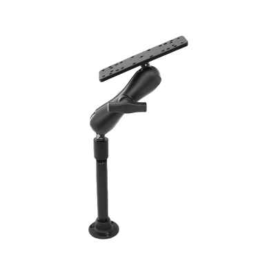 Set - Basisplatte mit NPT-Innengewinde (90°), 6 Zoll Stab, mittlerer Verbindungsarm, Adapterplatte mit div. Lochrastern