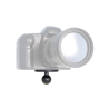 Tube set for cameras - (1 inch), clamp, centre connecting arm, round base plate with 1/4"-20 grub screw