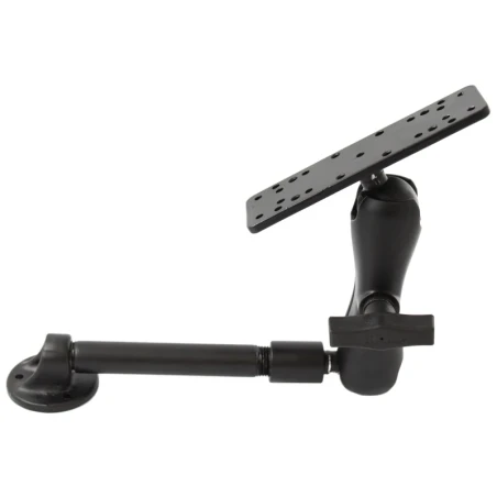 Set - Basisplatte mit NPT-Innengewinde, 6 Zoll Stab, mittlerer Verbindungsarm, Adapterplatte mit div. Lochrastern