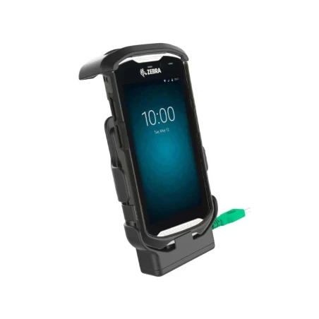 Form-Fit Halteschale für Zebra TC51, TC52, TC56 & TC57 - Mit und Ohne Rugged Case - USB-A-Anschluss