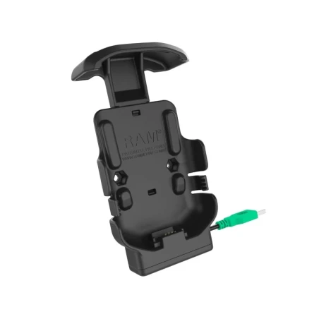 Form-Fit Halteschale für Zebra TC51, TC52, TC56 & TC57 - Mit und Ohne Rugged Case - USB-A-Anschluss