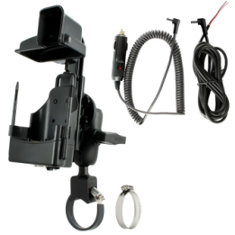 Set - runde Basisplatte (AMPS), mittlerer Verbindungsarm, Rohrschelle