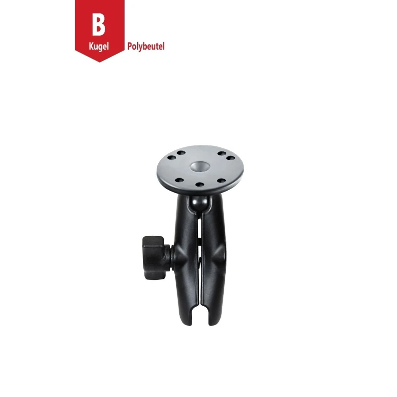 Set - (1 inch), round base plate (AMPS), centre connecting arm