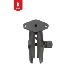 Set - (1 inch), Diamond base plate (trapezoid), centre connecting arm