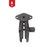 Set - (1 inch), Diamond base plate (trapezoid), centre connecting arm