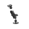 Set - (1 inch), round base plate (AMPS), centre connecting arm, diamond base plate (trapezoid)