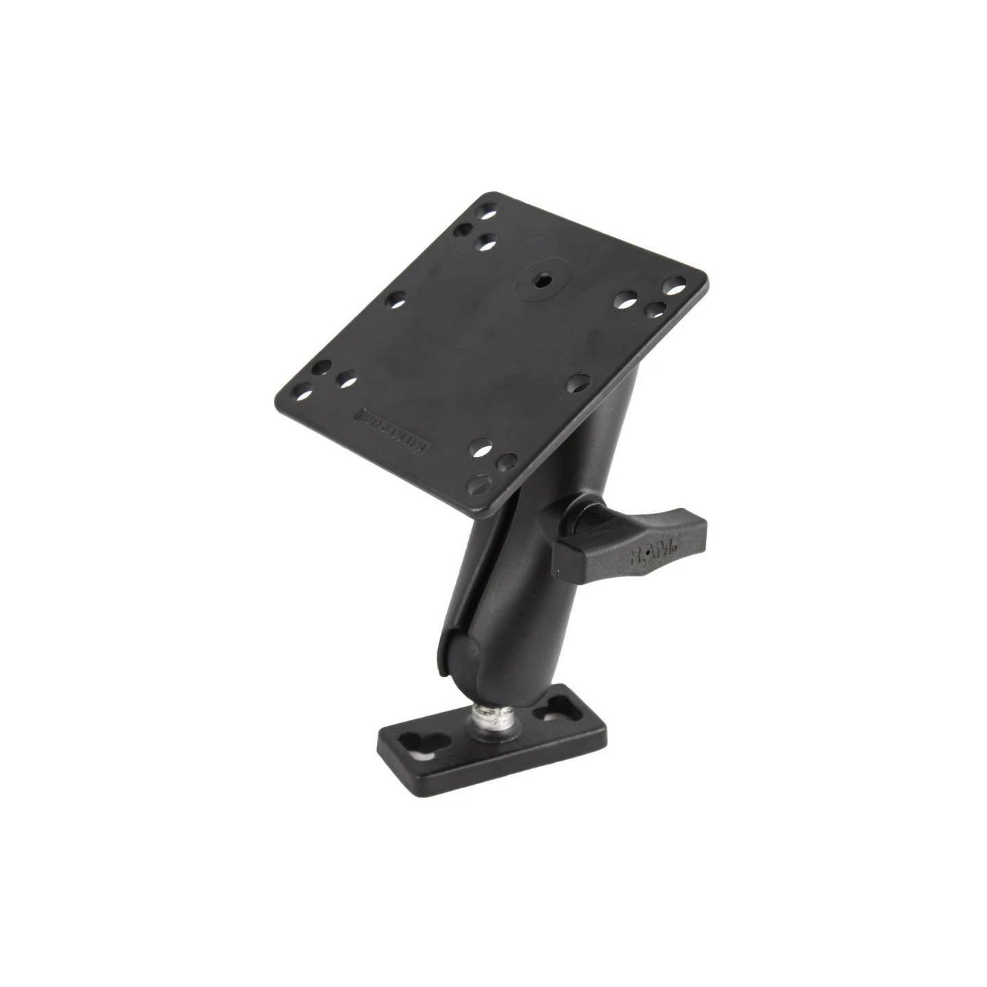 Set - Bosch-Basis, mittlerer Verbindungsarm, VESA-Platte (75x75 u. 100x100 mm Lochraster)