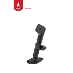 Set -  (0,56 Zoll), 2x Diamond-Basisplatten (Trapez), langer Verbindungsarm