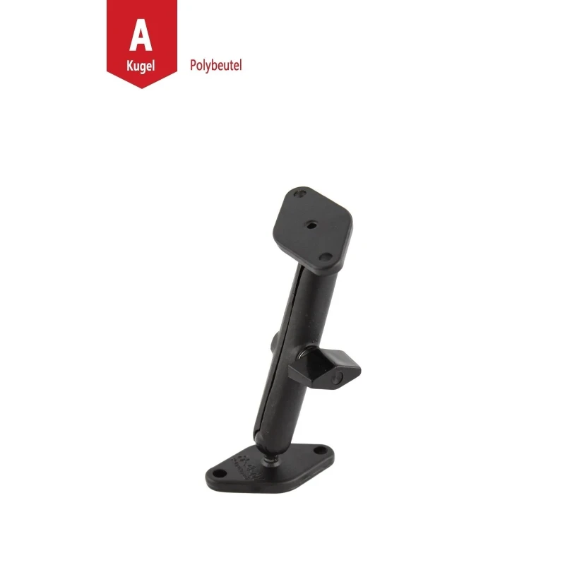 Set -  (0,56 Zoll), 2x Diamond-Basisplatten (Trapez), langer Verbindungsarm