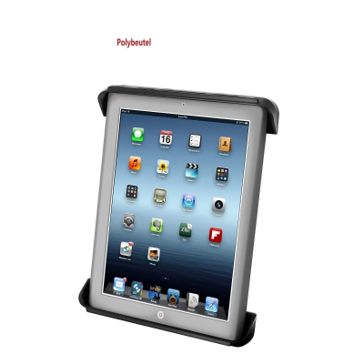Tab-Tite Universal Halteschale für bis zu 11 Zoll Tablets (inkl. Apple iPad 1-4) - AMPS-Aufnahme, Schrauben-Set