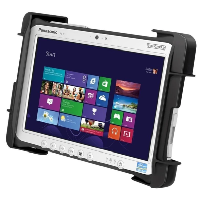 Tab-Tite Universal Halteschale für Panasonic Toughpad FZ-G1 und weitere Tablets von 10-11 Zoll - AMPS-Aufnahme
