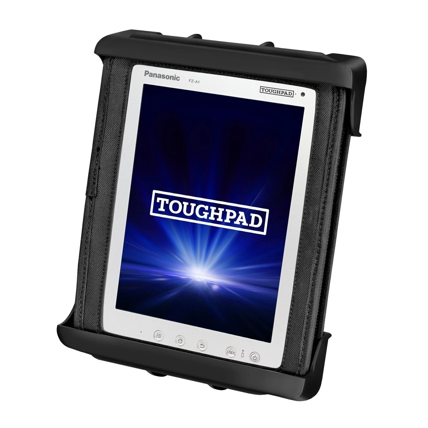 Tab-Tite Universal Halteschale für Panasonic Toughpad FZ-A1 (in Schutzgehäuse) und Tablets bis zu 12 Zoll