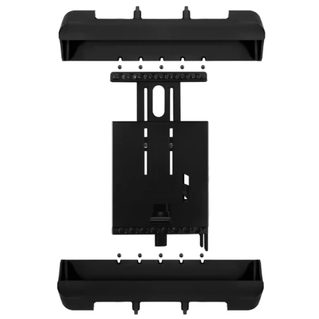 Tab-Lock (lockable) Universal cradle for Panasonic Toughpad FZ-A1 (in protective case) and tablets up to 12 inches