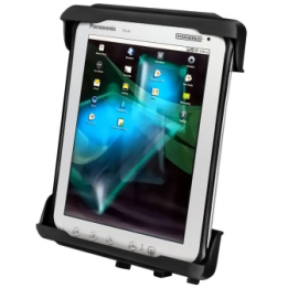 Tab-Lock (abschließbar) Universal Halteschale für Panasonic Toughpad FZ-A1 und 9 -10 Zoll Tablets (mit /ohne Schutzhülle)