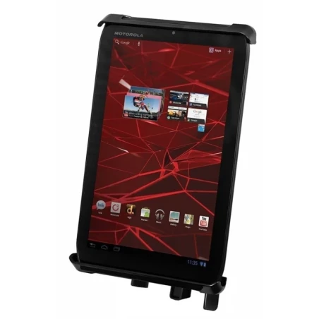 Tab-Lock (lockable) Universal cradle for up to 7-inch tablets (with/without protective covers) - AMPS mount