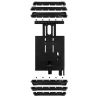 Tab-Lock (lockable) Universal cradle for up to 7-inch tablets (with/without protective covers) - AMPS mount