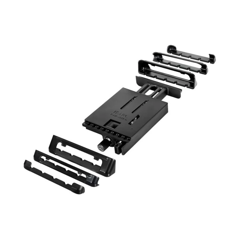 Tab-Lock (lockable) Universal cradle for up to 7-inch tablets (with/without protective covers) - AMPS mount