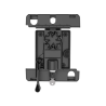 Tab-Lock (lockable) universal cradle for 9-10.5 inch tablets (with protective covers) - AMPS mount, screw set
