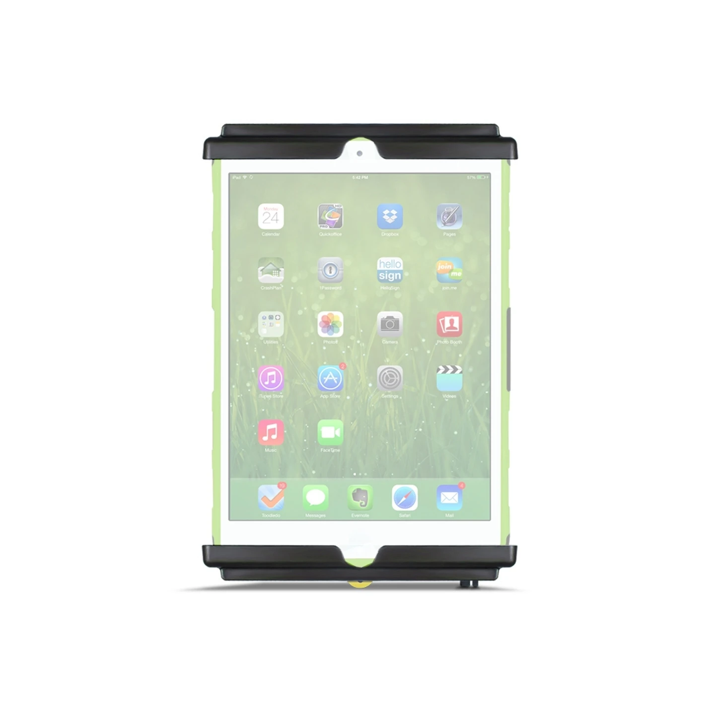 Tab-Lock (abschließbar) Universal Halteschale für Tablets bis zu 8 Zoll (mit/ohne Schutzhüllen) - AMPS-Aufnahme