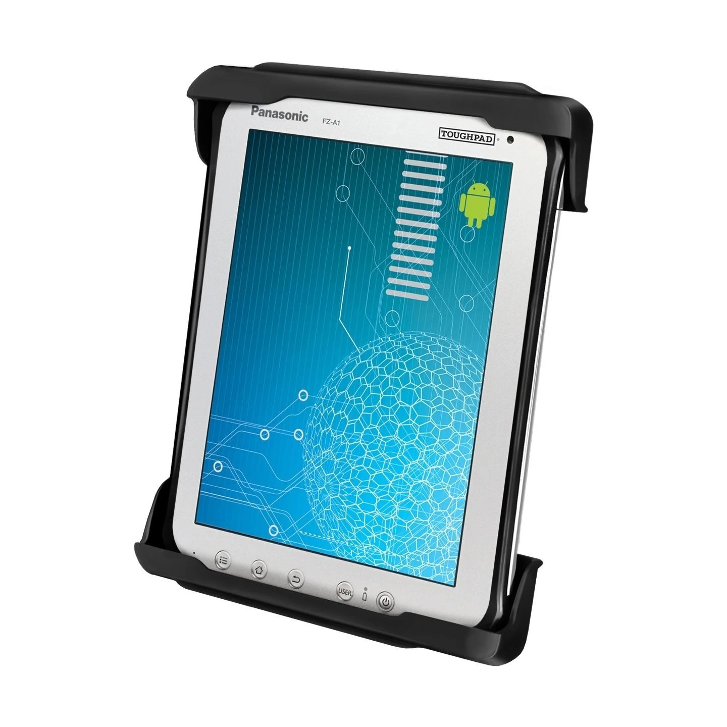 Tab-Tite Universal Halteschale für Panasonic Toughpad FZ-A1 und 9 -10 Zoll Tablets (mit /ohne Schutzhülle)