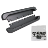 Tab-Tite end caps for up to 8 inch tablets incl. Samsung Tab A 8.0 (without protective cover) - screw set