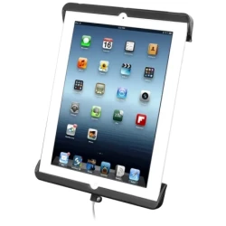 Tab-Tite Universal Halteschale für Apple iPad 4 mit Lightning-Connector (ohne Schutzhülle) - AMPS-Aufnahme, Schrauben-Set