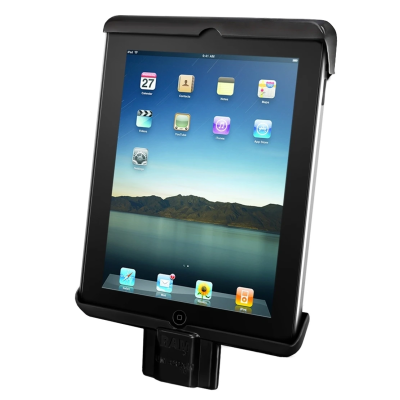 Tab-Tite Universal Halteschale für Apple iPad 2 & 3 inkl. Sync-Vorrichtung (ohne Schutzhüllen) - AMPS-Aufnahme