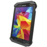 Tab-Lock (lockable) Universal cradle for up to 7-inch tablets (in protective cases) - AMPS mount, screw set