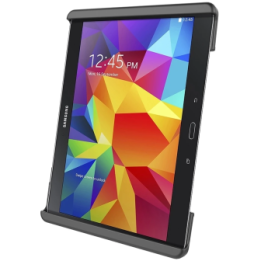 Tab-Lock (abschließbar) Universal Halteschale für bis zu 10.5 Zoll Tablets - AMPS-Aufnahme, Schrauben-Set